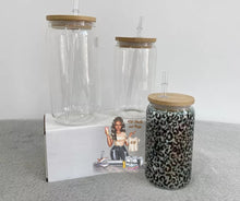 Load image into Gallery viewer, Sublimation Beer Can Glass
