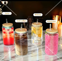 Load image into Gallery viewer, Sublimation Beer Can Glass